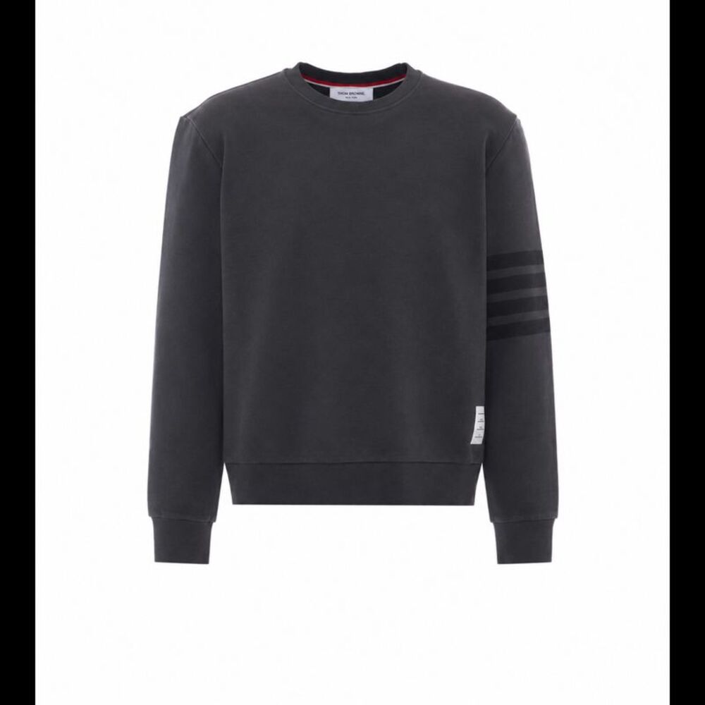 Thom Browne Men 4Bar Logo Sweatshirt